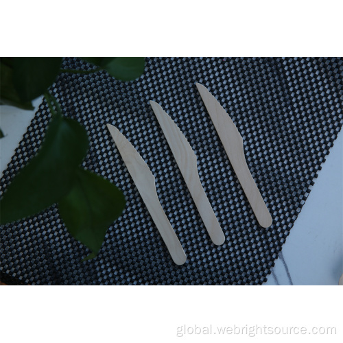 Wood Coffee Sticker Wooden knives For Kitchen food Manufactory